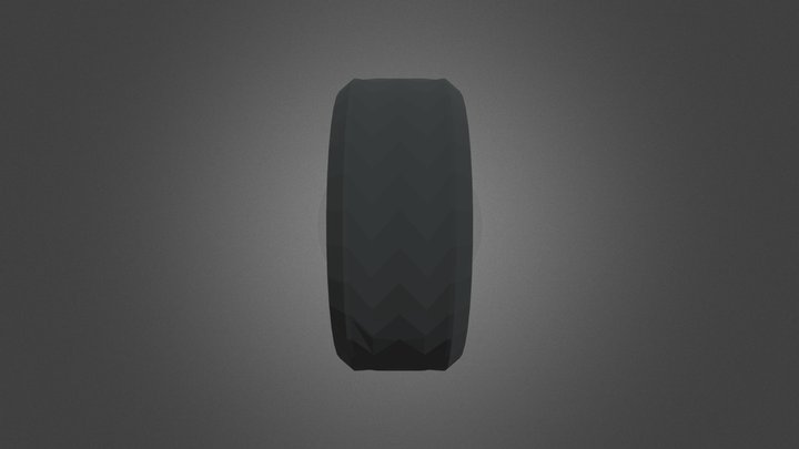 Wheel_3D_v1_BlueEmerald3D 3D Model