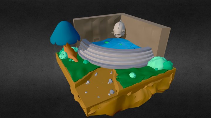 DIORAMA 3D Model