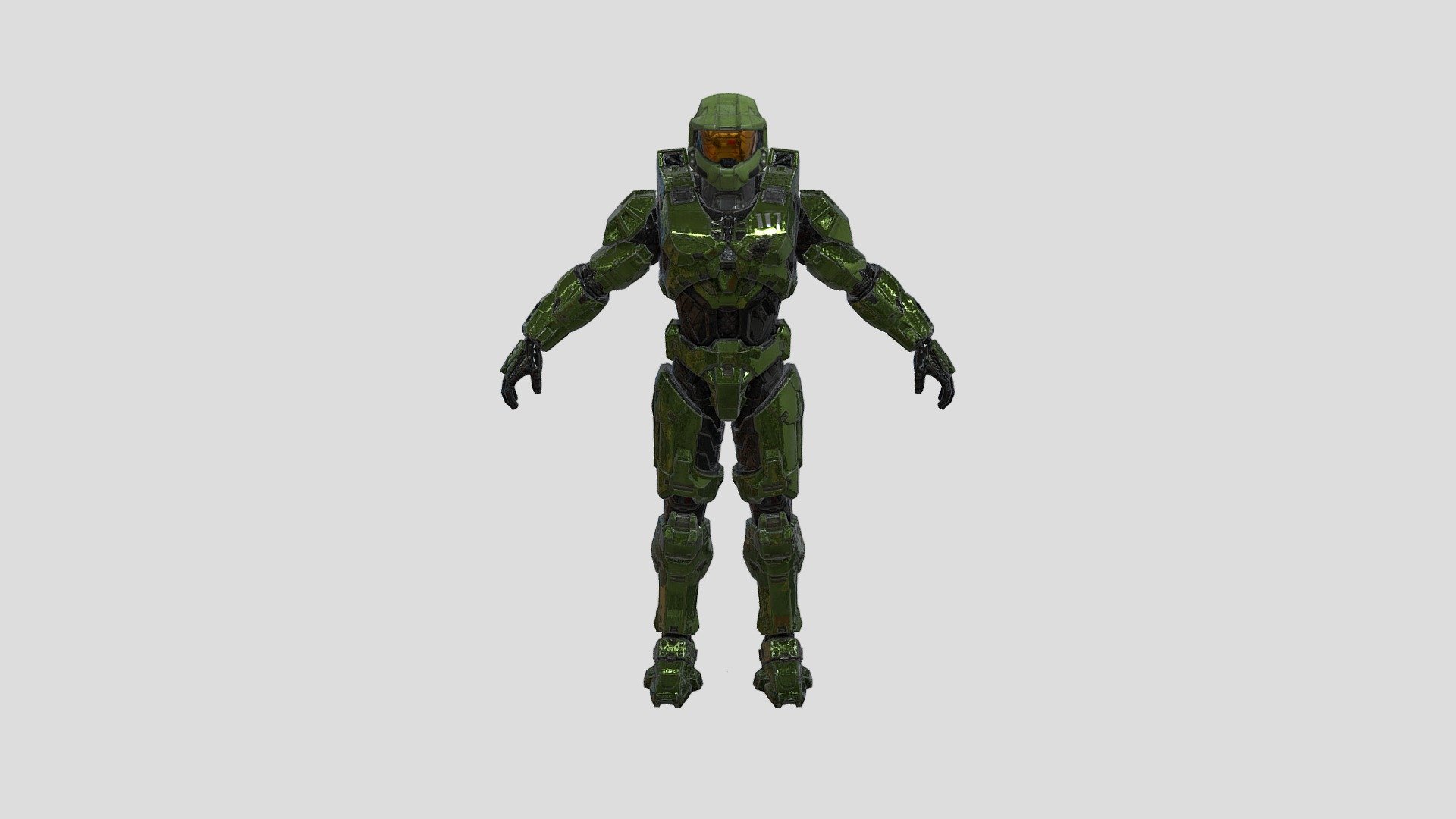 halo infinite master chief jhon117 (halo) 3D model by lucariomodel999 [688e86b] Sketchfab