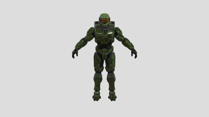 halo infinite master chief jhon-117 (halo) 3D Model