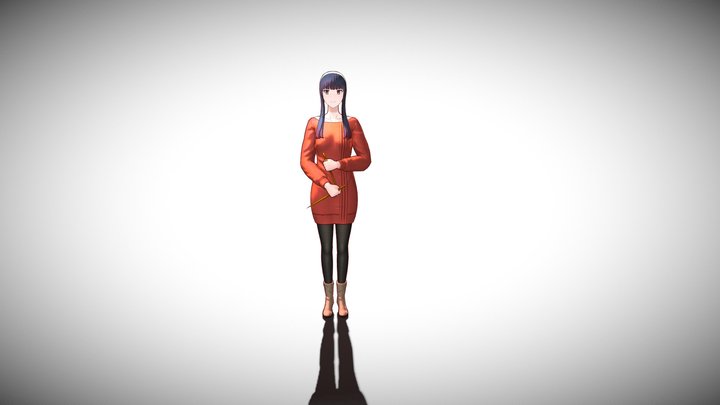 Yor Forger 3D Model