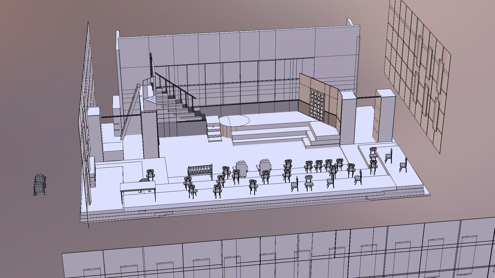 Little Theatre - 3D model by aztecmaiden [688f8b1] - Sketchfab