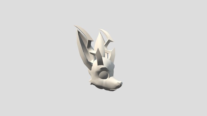 Haze Horns Reference 3D Model