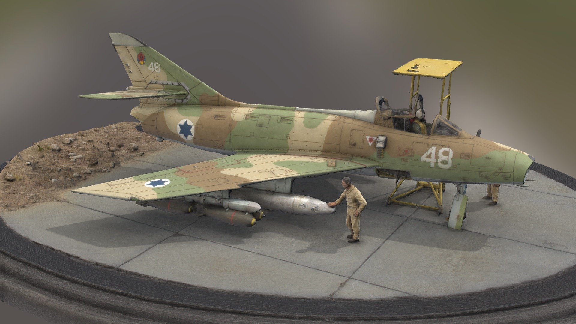 maquette SMB2 israélien 1/72