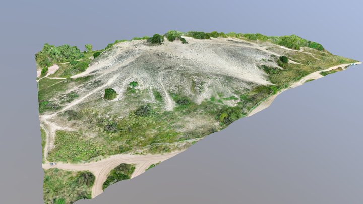 Sambaqui Duna Grande, Niterói/RJ 3D Model