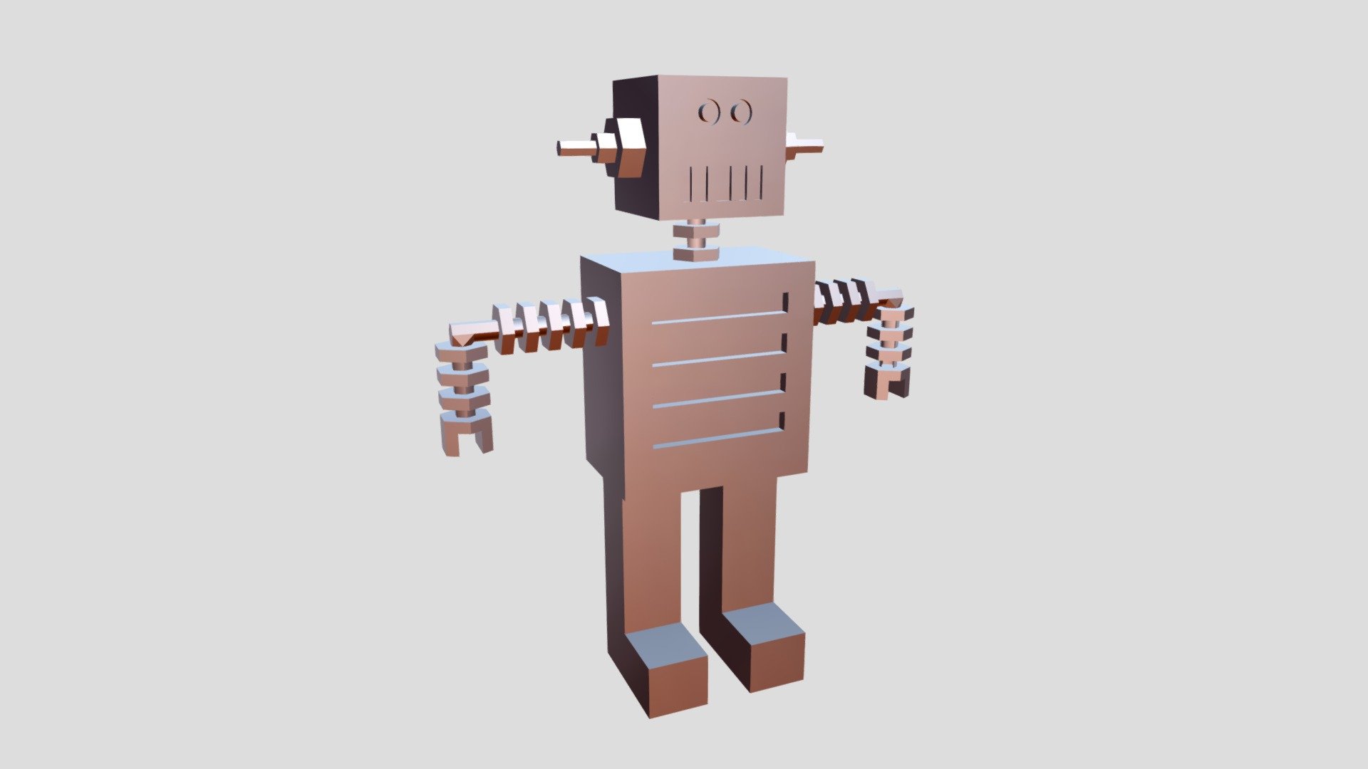 Toy Robot - Download Free 3D Model By Trockk (@Timrockk) [68926b3] - Sketchfab