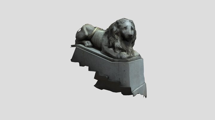leone (finito) 3D Model