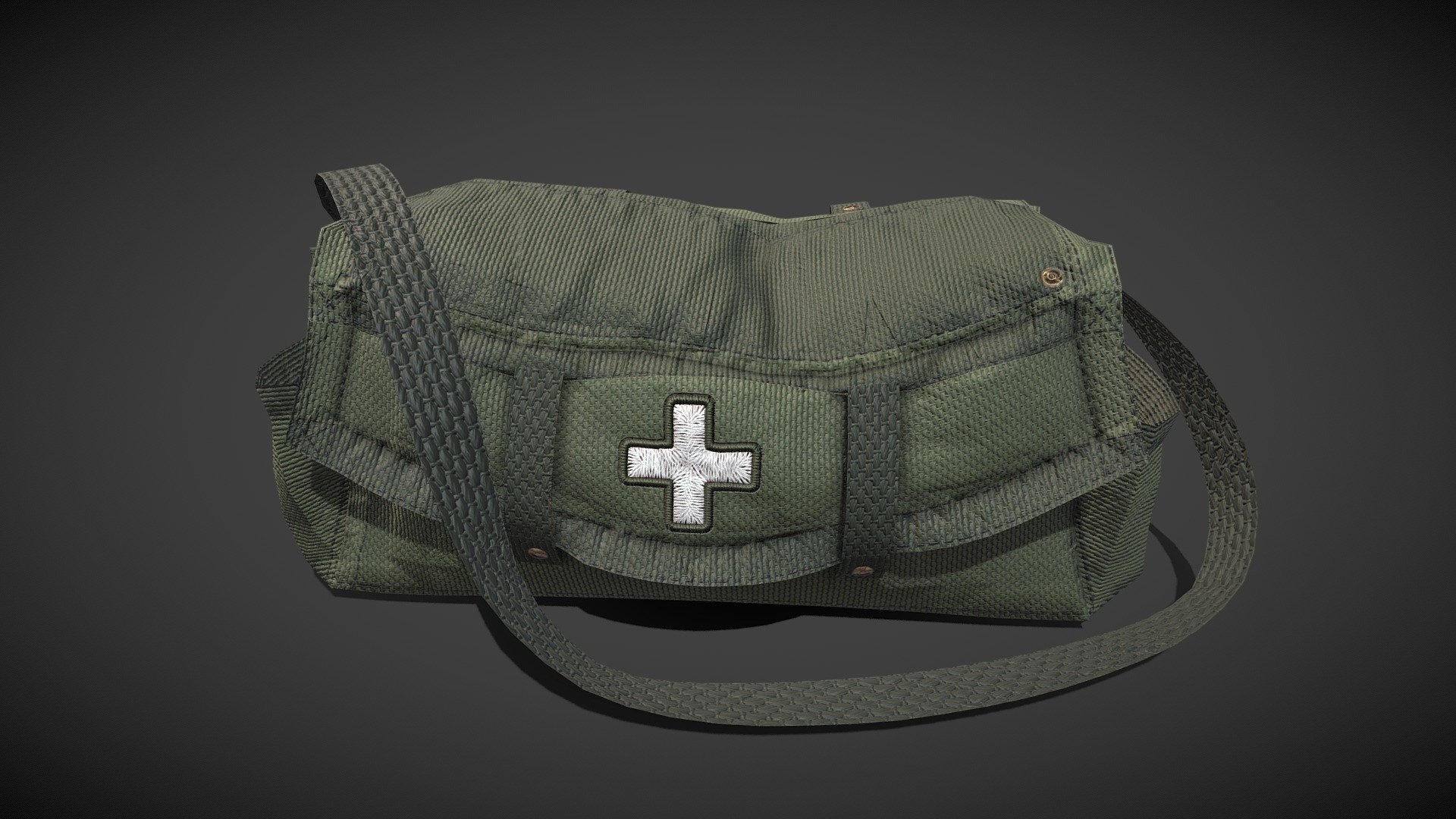 First Aid Kit / Medical Bag - low poly - Buy Royalty Free 3D model by ...