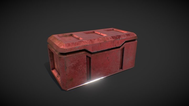 Cyberpunk box (WIP) 3D Model