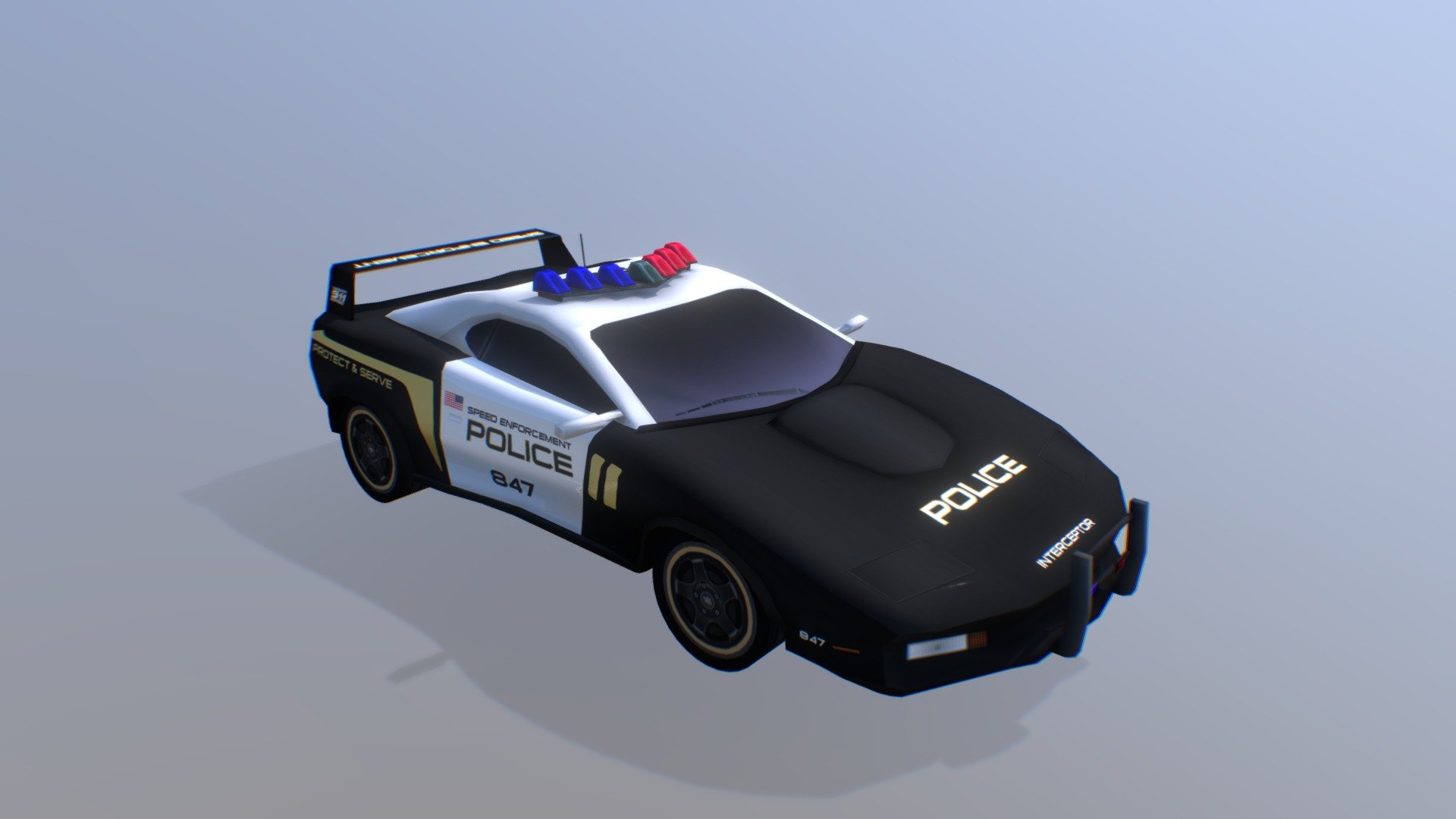 Top Gear 2 Cop - 3D model Нellrot (@hellrot) [6895349]