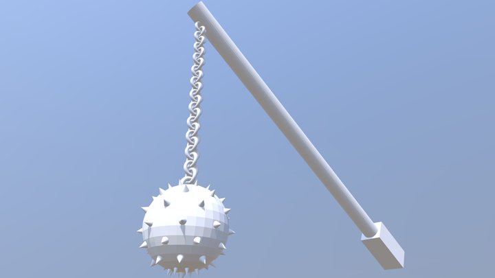 Primitive Weapon 3D Model