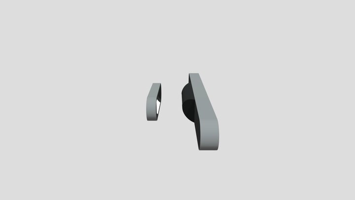 Baseus Magnetic Charging Desk Lamp 3D Model