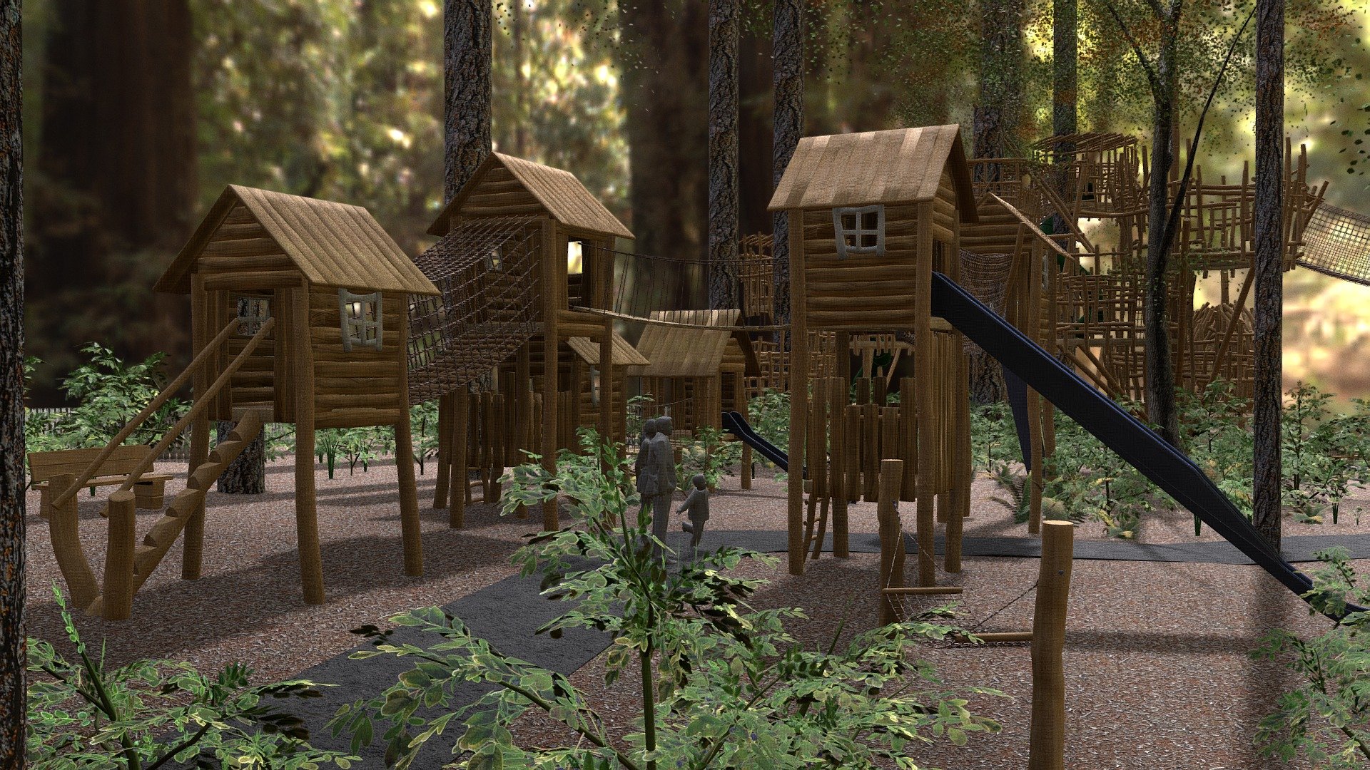 Forest Folk - Adventure Play Space