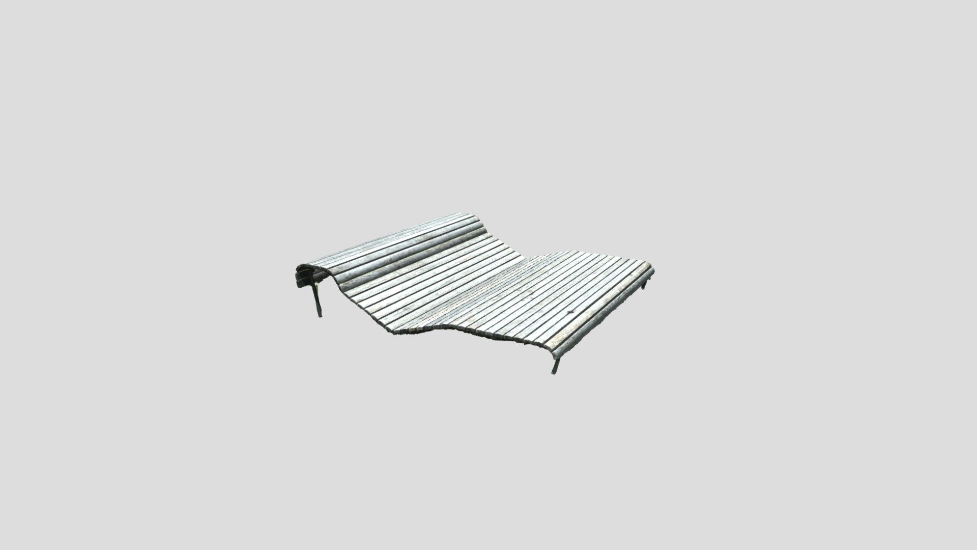 Wooden Bench (RAW 300k Tris)