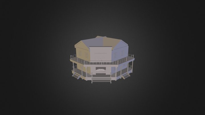 Saloon Finished 3D Model