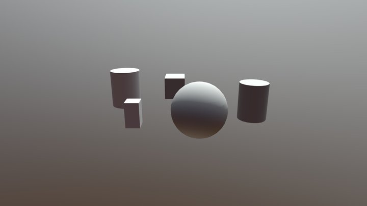 3a geometrical shapes 3D Model