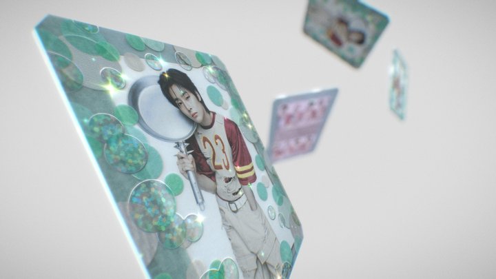 Photocards 3D Model