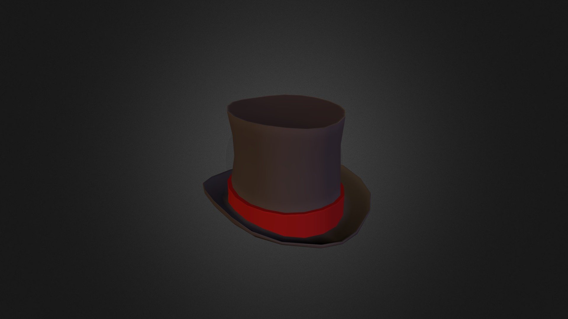 Top Hat Download Free 3d Model By Borgen Swedenbrainstew 689cd0d Sketchfab - halloween top hat roblox