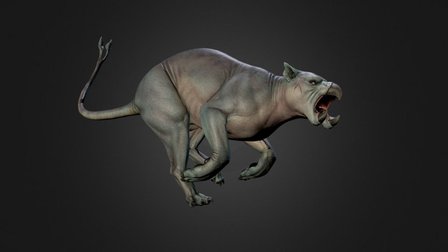 The game challenge - 3D - monster 3D Model