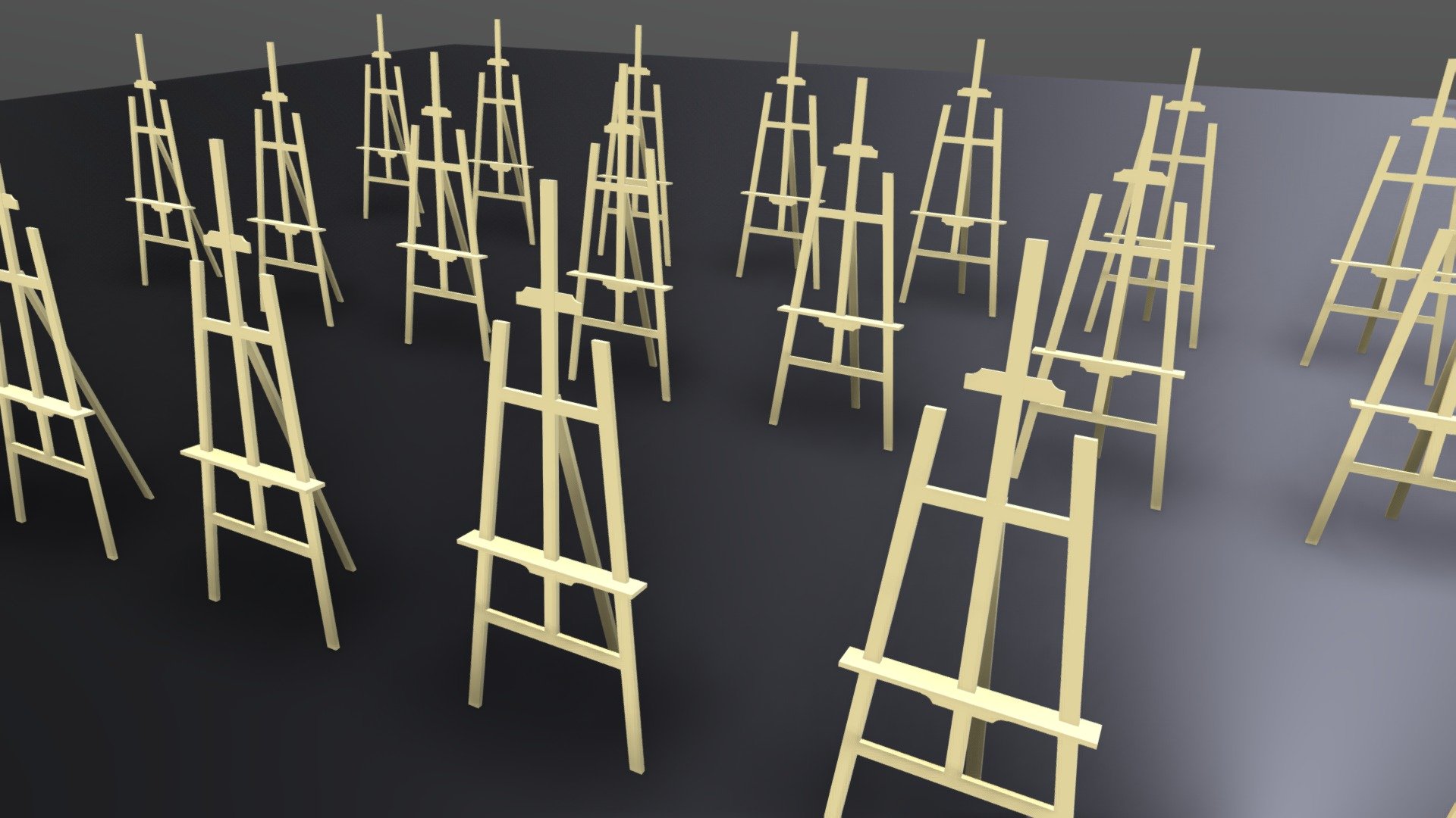 Painting Tripod Download Free 3D model by rifdanzz [689e133] Sketchfab