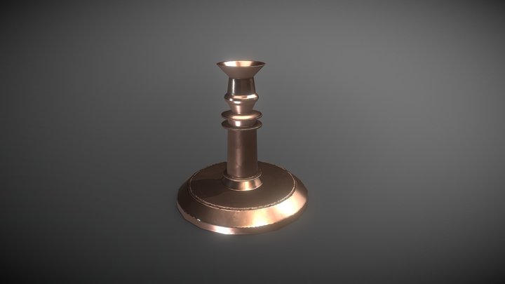 Candle Holder 3D Model