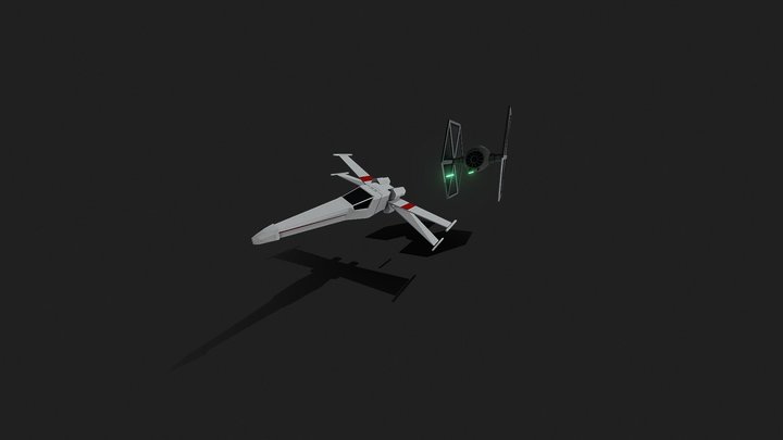 Poly Squadron 3D Model