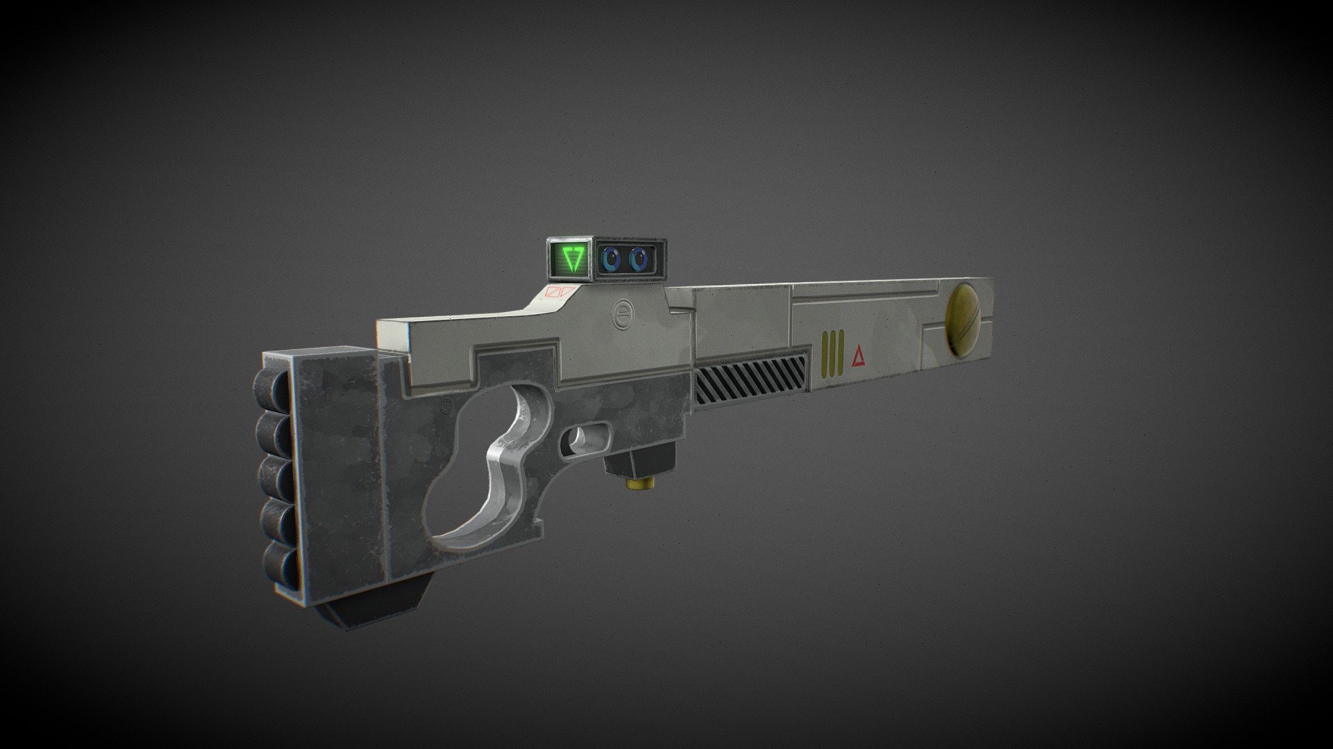 T'AU Pulse rifle - 3D model by Twil1ghtshroud [68a05ce] - Sketchfab