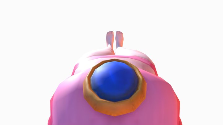 Princess_Peach_swimsuit 3D Model