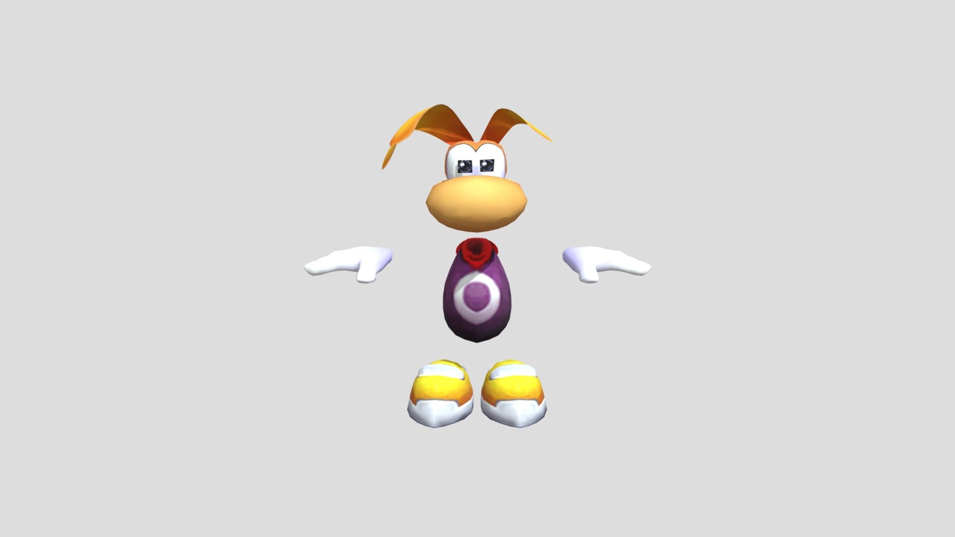 Rayman2 My Version Download Free 3d Model By Ericstirbescu Eric