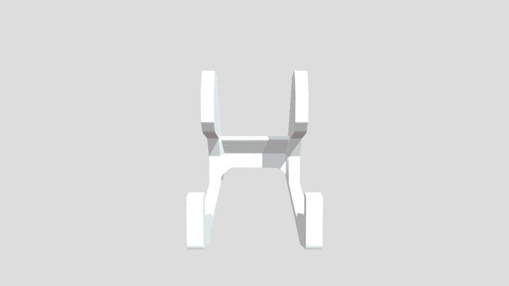 GameBoy Stand Design 3D Model
