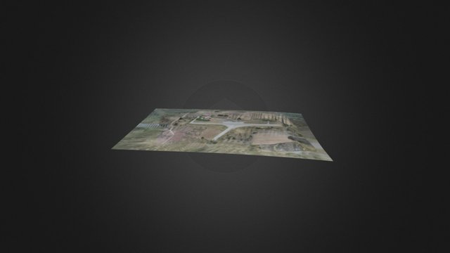 Private Airfield 3D Model