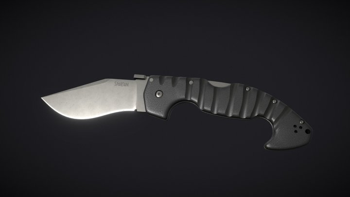 Cold Steel Spartan 3D Model