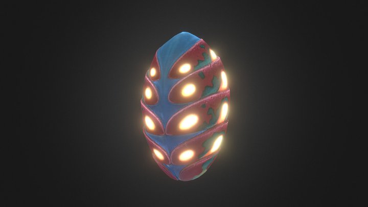 Lily Paddler egg – Modello 3D gratuito STL