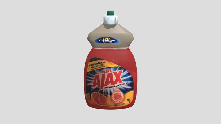 Dish Detergent 3D Model