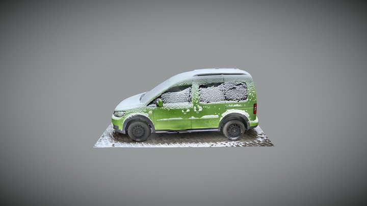 Caddy snow 3D Model