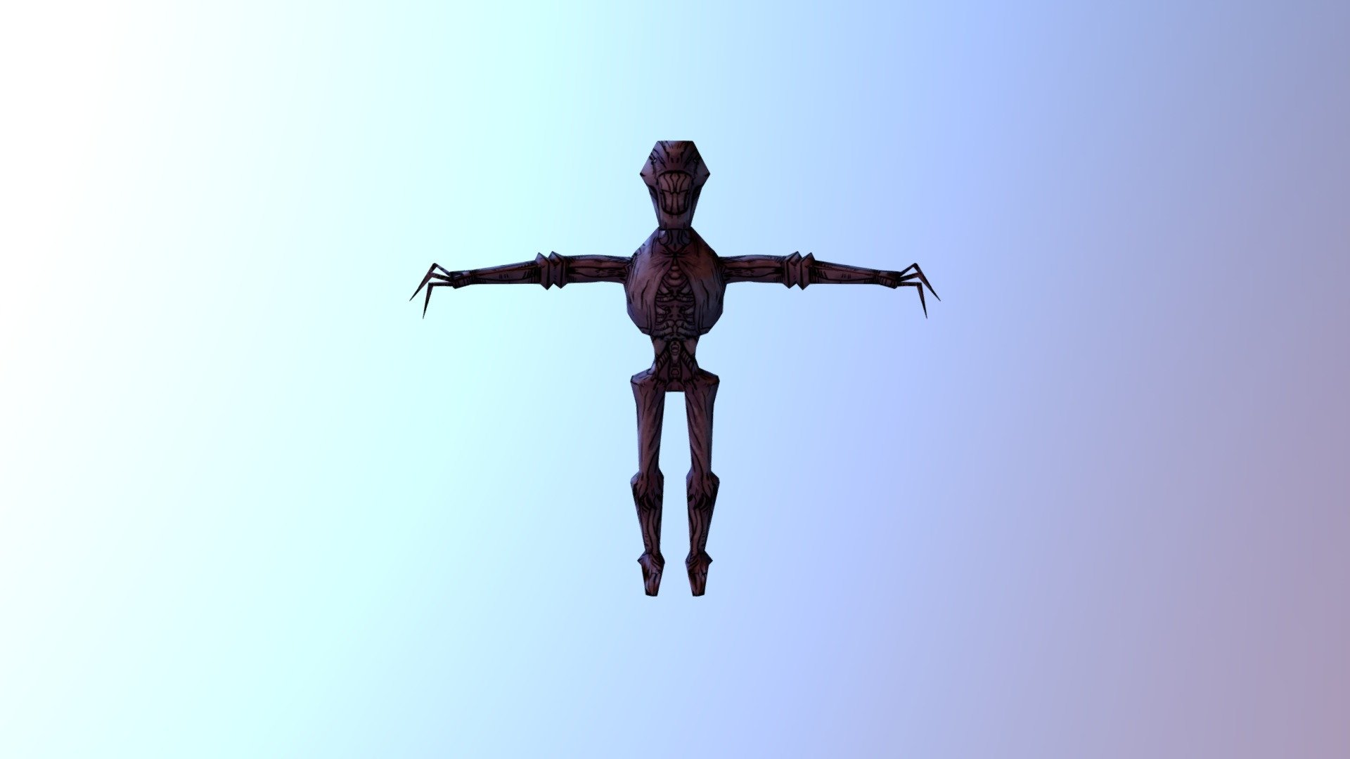 LAG 2019 game jam robotic ghost texture