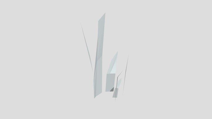 Small Grass 3D Model