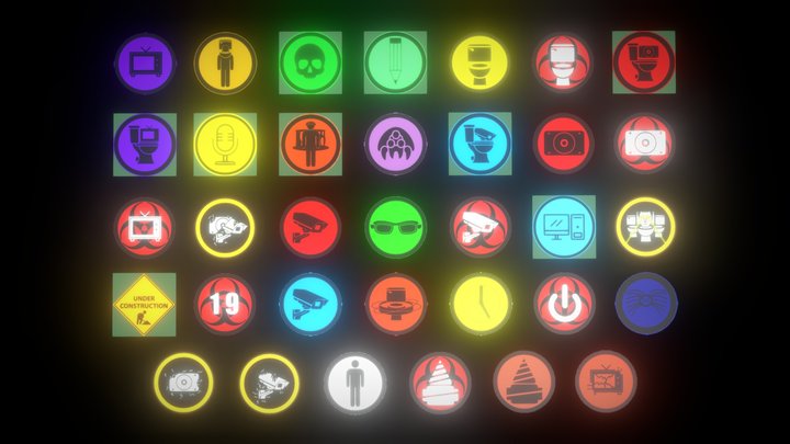 skibidi toilet icons