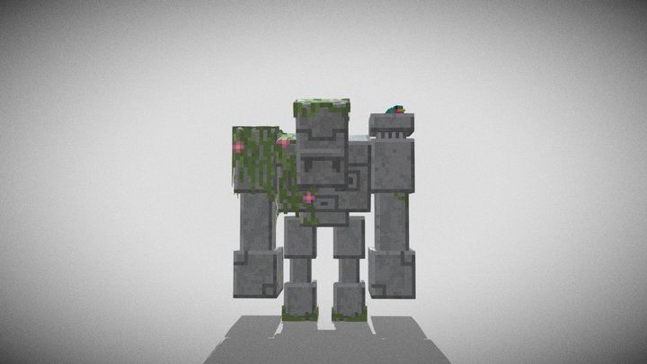 Jungle Golem-Brain 3D Model