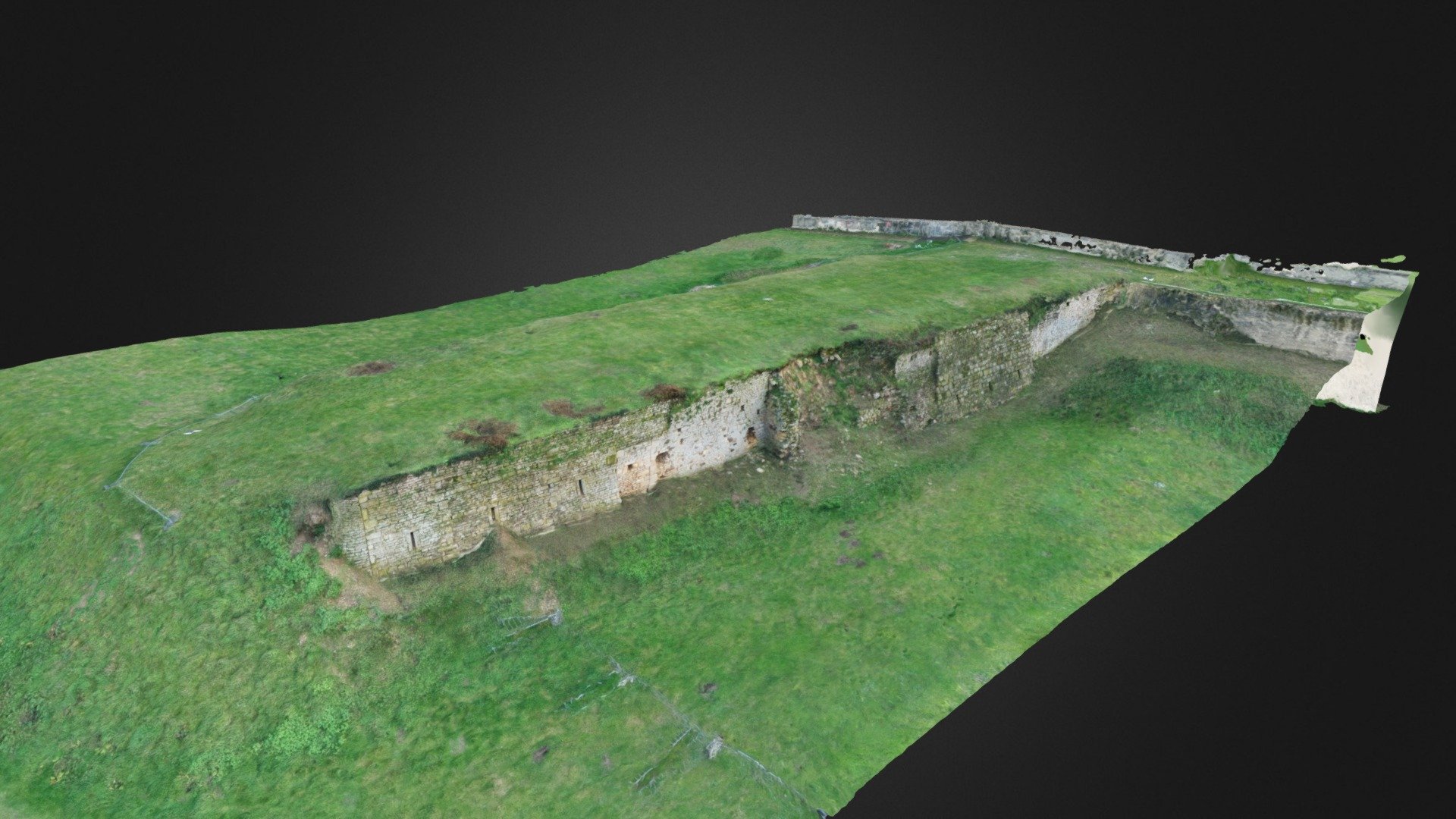 Parements-remparts Château de Falaise