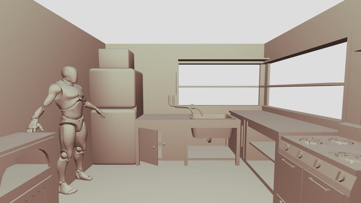 Kitchen 3D Model