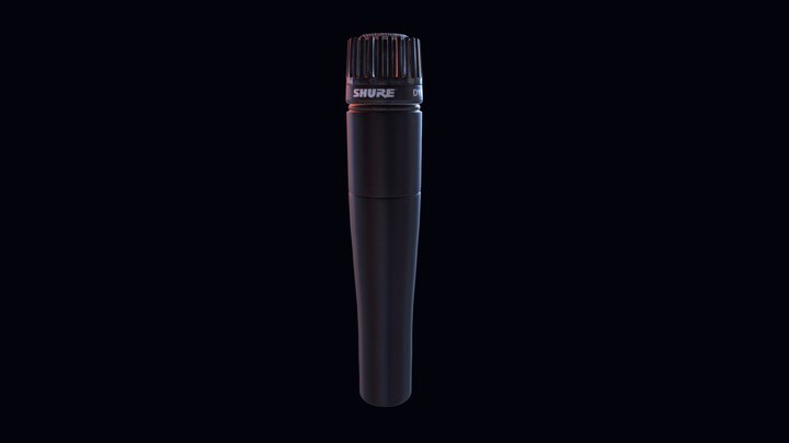 SM57 3D Model