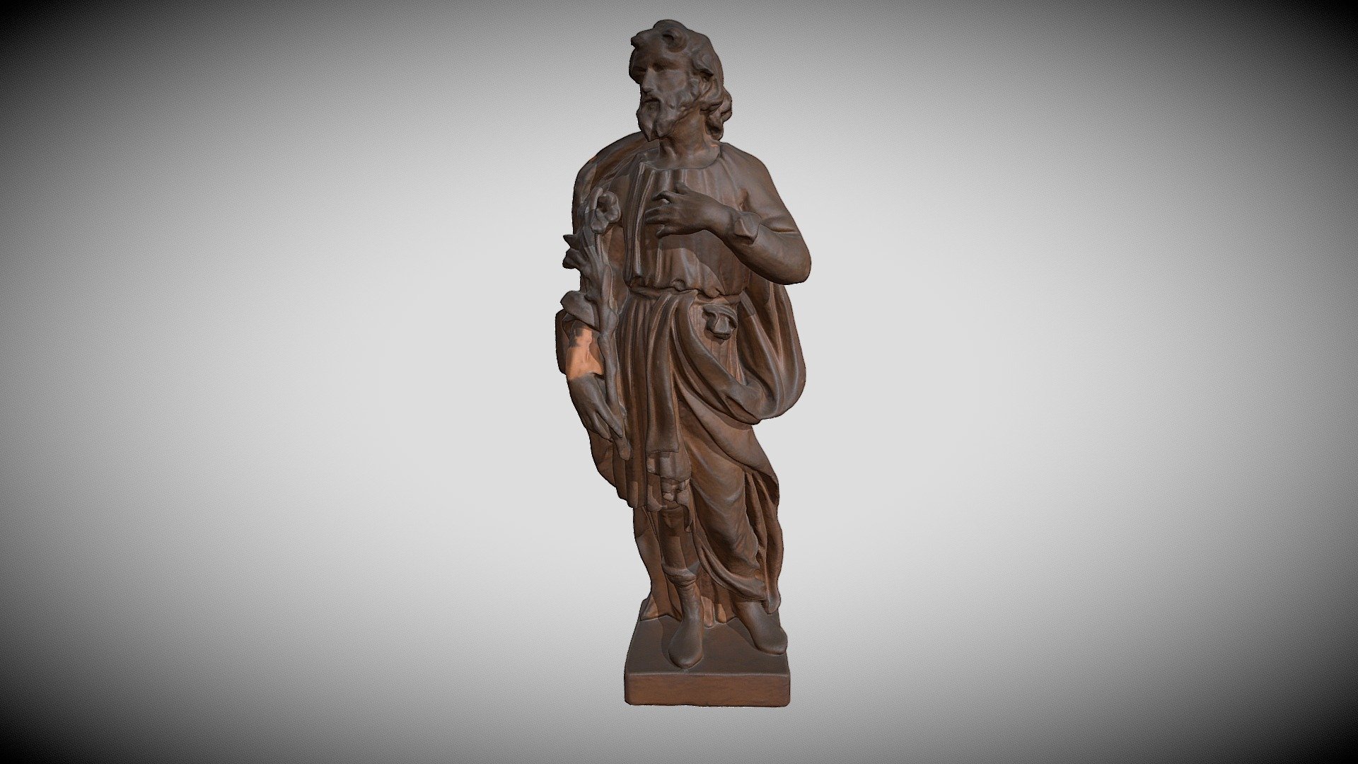 Heilige Jozef met lelietak - Download Free 3D model by meemoo, Flemish ...
