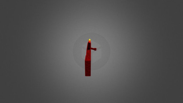 Red Dragon Timberwolf 3D Model
