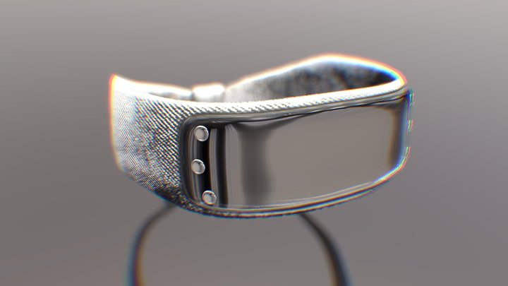 Ninja headband 3D Model