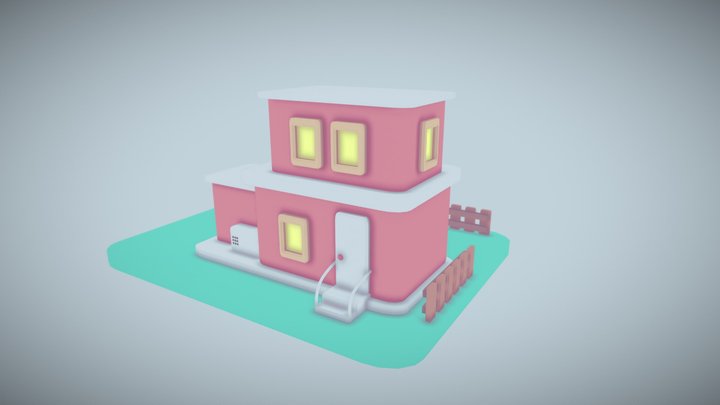 House 2 | Cute Series 3D Model