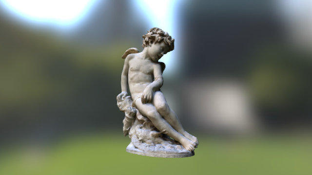 Wounded Cupid – Kostenloses 3D-Modell STL