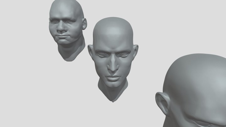 HW_03_ Head_03 3D Model