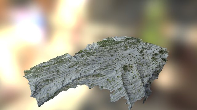 Colline Alpes de Hautes Provence 3D Model