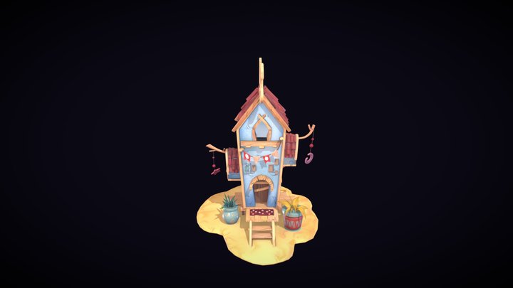 3D SHACK 3D Model